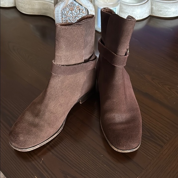 TOD’S Wonen’s Brown Suede Ankle Boots - Picture 1 of 6